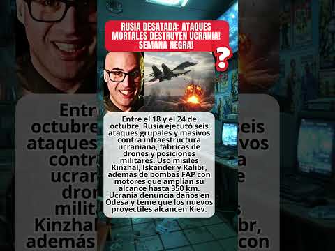 Rusia desata una ola de ataques mortales