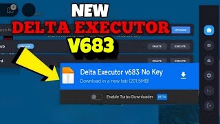 Delta Executor Mobile NEW UPDATE V683 🟣 Delta Atualizado | هاك دلتا اخر اصدار