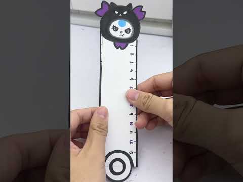 Thước kẻ Baby Three cung bọ cạp #diy #gudenstationery #sotayguden #babythree