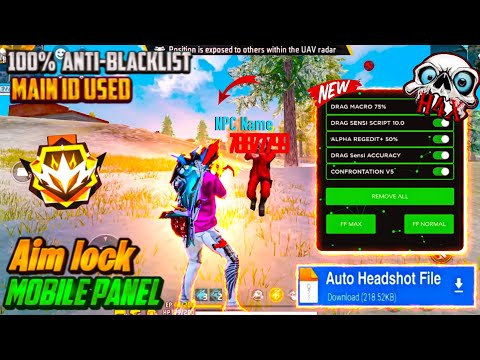 Antiban FF Panel🔥Free Fire Injector🔥Ob47 Free Fire Hack😈FF panel Hack Mobile|FF Hack|FF Injector