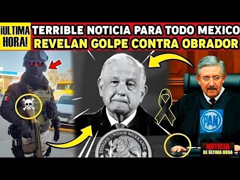 ESTO ES GR4VE! AMLO SALE DE URGENCIA! REVELA 2 TRISTES N0TICIAS! FGR ENCONTRÓ ESTO MEXICO EN SH0CK