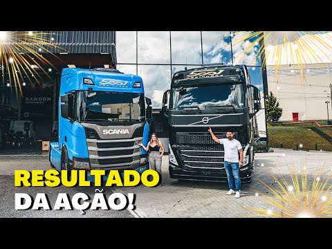 RESULTADO DA AÇÃO: SCANIA OU VOLVO + 250mil 18/05/2024