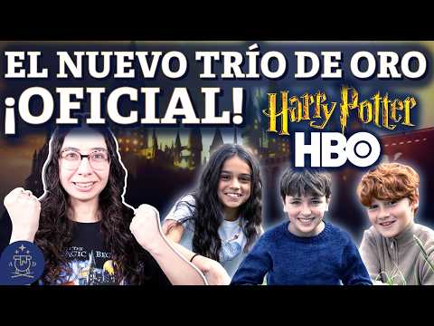 ✨ ¡OFICIAL! 🎬 Así lucen los NUEVOS Harry, Ron y Hermione en la serie de Harry Potter de HBO Max 🔥