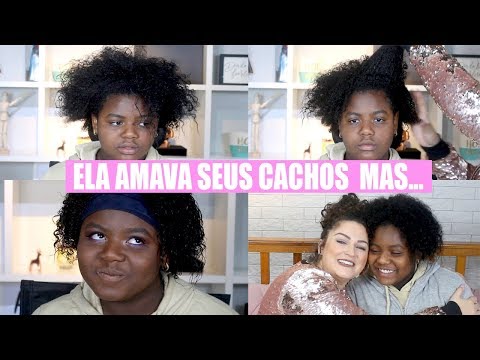 TRANSFORMEI UMA ADOLESCENTE QUE AMAVA SEU CABELO MAS NEM SEMPRE PODE USA-LO!  #DudaTransforma