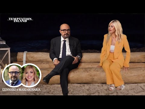 SANGIULIANO A TEMPTATION ISLAND - FALÒ DI CONFRONTO