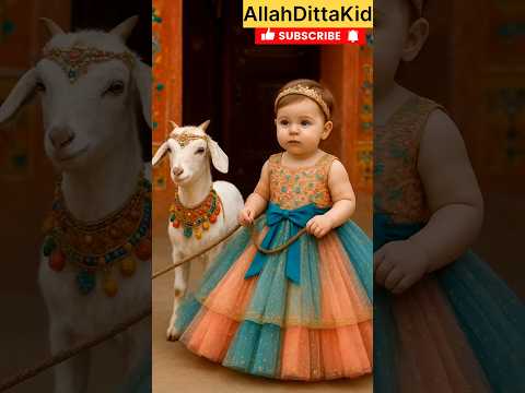 Bakra Ghar mai laoungi โค๏ธ #kidseducatio #islamicshorts #smartkids #cutebaby #viral #cute