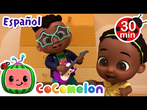 Cody le canta a su hermanita🎸| Canciones Infantiles🎵| Juega y aprende | Moonbug Español | Cody