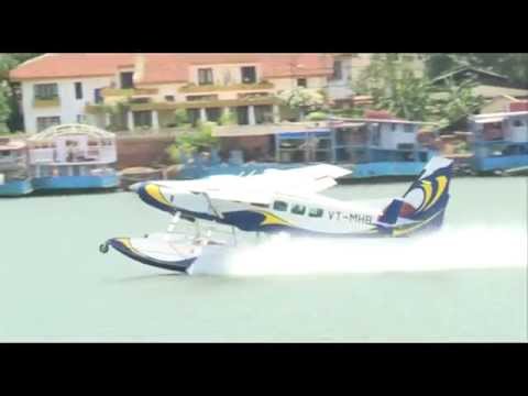 Goa welcomes first-ever amphibious Sea-Plane