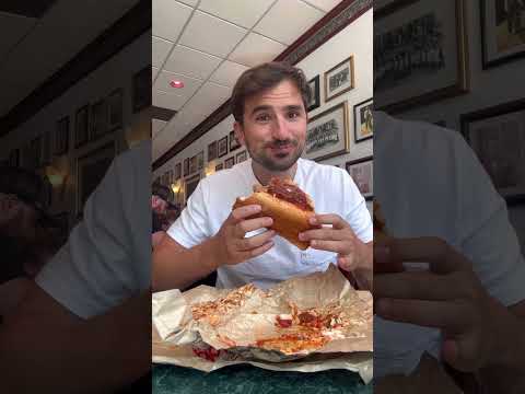 Eating CHICAGO’S Most Famous Sandwiches For A Full Day! 🥪🥪🥪 #shorts