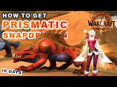 How to Start your Prismatic Snapdragon Mount Grind NOW ► WOW: The War Within