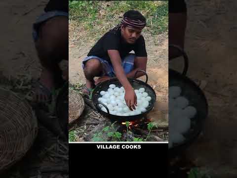 Making Delicious Egg Bejo in Middle Of Nowhere Village Cooks #SHORTS