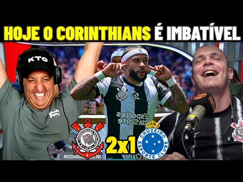 HOJE O CORINTHIANS É O MELHOR TIME DO BRASIL CORINTHIANS 2X1 CRUZEIRO