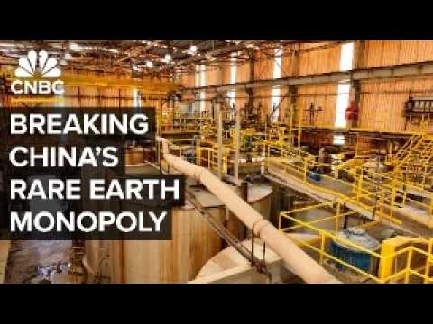 YouTube video thumbnail: Can The U.S. Break China’s Rare Earth Dominance?