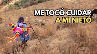 "Me tocó cuidar a mi nieto"
