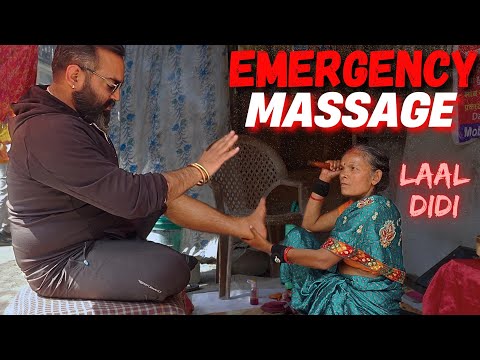 99% Cant Handel This Asmr Leg Massage... Can you? Laal Didi clam her as sister of Laal Baba