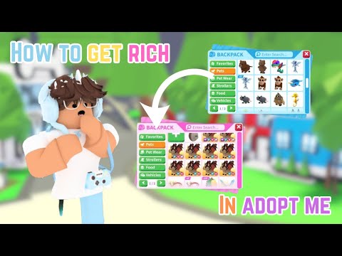 How to get RICH in adopt me FAST! *Tips & Tricks!*