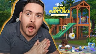 REAGINDO AO TRAILER DE JOGABILIDADE DE NOVAS AVENTURAS! │ Review The Sims 4