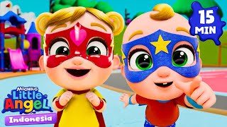 Bayi Pahlawan Super Membuang Sampah!   | Little Angel Bahasa Indonesia | Kartun dan Lagu Anak
