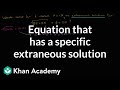 Understanding Extraneous Solutions in Radical Equations