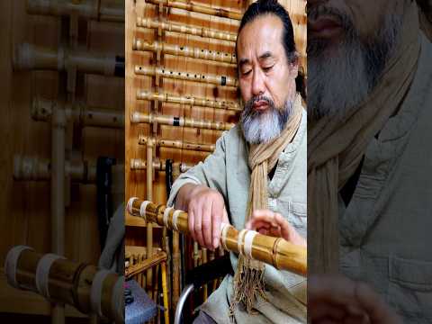 The process of making the daegeum, a traditional Korean wind instrument.