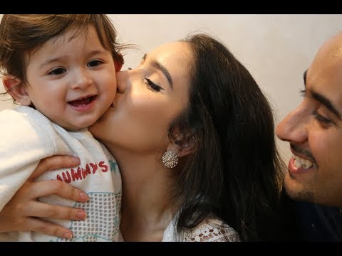 روتين ليلي مع آبني في الفندق |Night Routine with my baby in the hotel