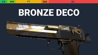 Desert Eagle Bronze Deco Wear Preview