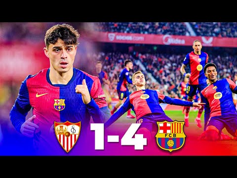 Je n'ai plus de voix...PEDRI...PEDRI...Barça vs Seville (4-1) - Le debrief / Resumé