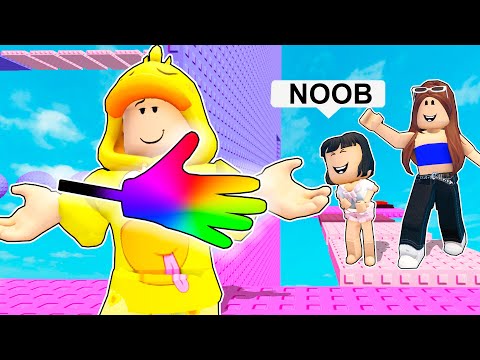 Me Hice Pasar por NOOB y Luego TROLLEÉ a TODOS en la TORRE TÓXICA en Roblox!