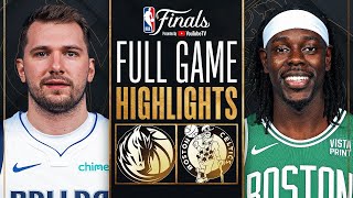 Boston Celtics vs Dallas Mavericks Game 3 Full Game Highlights | June 12 | NBA Finals 2024