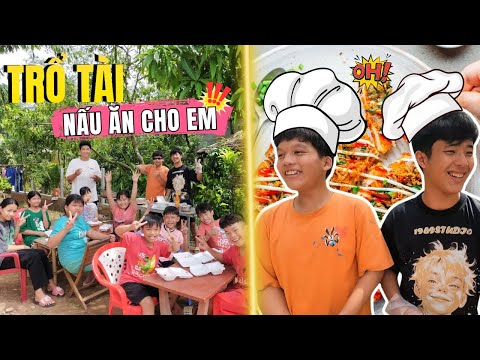 Ngáo TV/ Tập Tành Mở Quán Ăn Bán Cho Các Em Nhỏ ở Quê