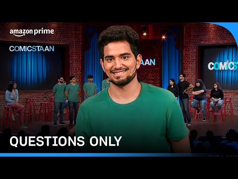 Samay Raina's Hilarious 'Questions Only Battle' On Comicstaan | Prime Video India