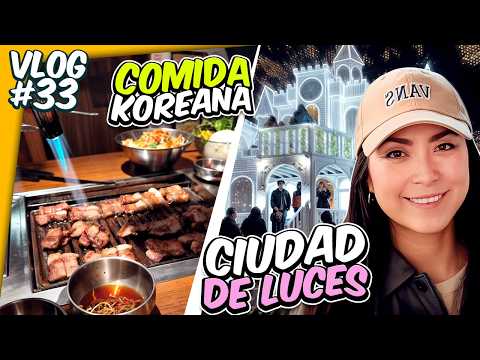 Locura de Restaurante COREANO + 100000 Luces en Parque | VIVIENDO EN JAPON  -  Ep 33