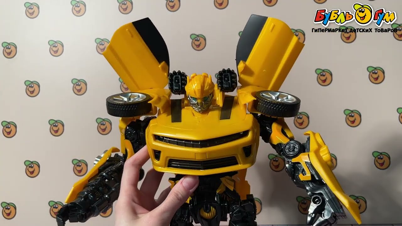 Робот-трансформер Crazed световые и звуковые эффекты 36см  - видео Робот-трансформер Crazed световые и звуковые эффекты 36см  - видео