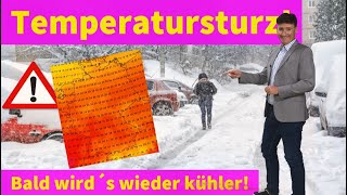 TEMPERATURSTURZ: endlich Abkühlung! Übergang zum "Wohlfühl-Sommer": kaum Regen, 25 bis 30 Grad!