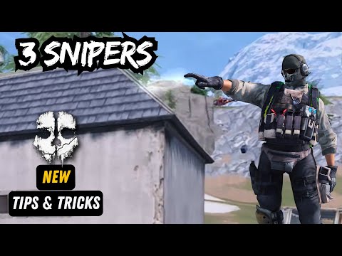 How I survived against 3 Snipers - Call of Duty Mobile - Battle Royale - Tips & Tricks