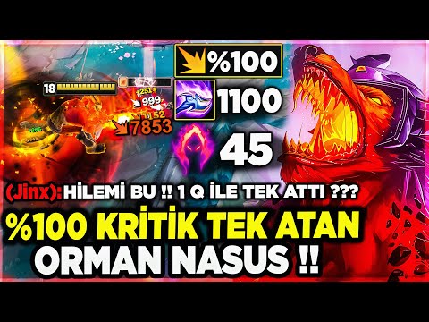 DÜNYANIN En İyi Nasus Videosu !! 1 Q = Full Cana Tek Attım 10 KERE !!