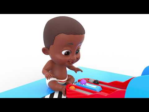Learning Colors with Baby Fun Play Bowling Game
