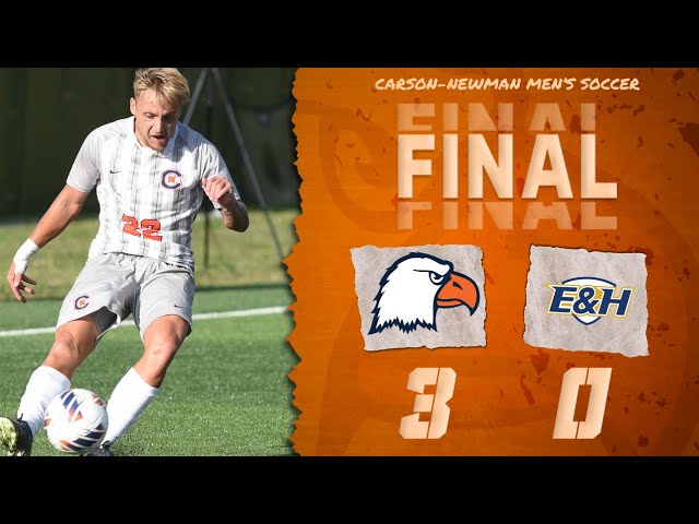 Carson-Newman Men's Soccer 2023: C-N 3, Emory & Henry 0 Highlights 9-20-23