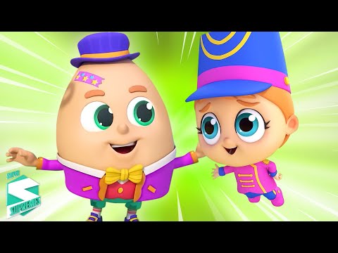 Humpty Dumpty Bir Duvara Oturdu Animasyonlu Video + Daha Fazla Çizgi Film Tekerlemeleri