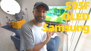 OLED/Gaming/83" تلفزيون سامسونج الجديد!! Samsung S95F