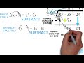 Polynomial Long Division Concepts