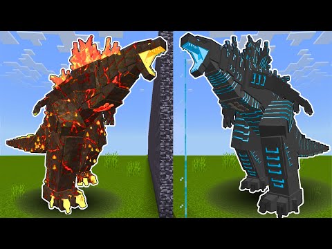 I Cheated with BURNING GODZILLA vs SUPER GODZILLA Mob Battle Competition!