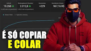 A maneira Preguiçosa que eu utilizo para Criar ideias de vídeos para Monetizar Rápido Canal Dark