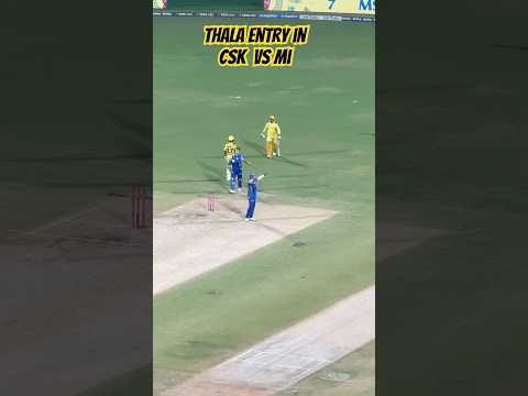 #csk #chepauk #dhoni #thala #msdhonientry #trending #shortsfeed
