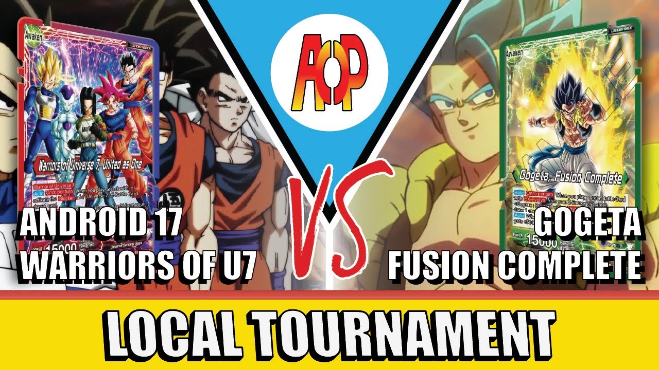 Warriors of U7 (R/U) vs Gogeta Br. (G) | Gameplay | DBS TCG