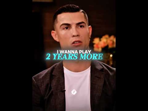 Cristiano Talks About His Retirement💔