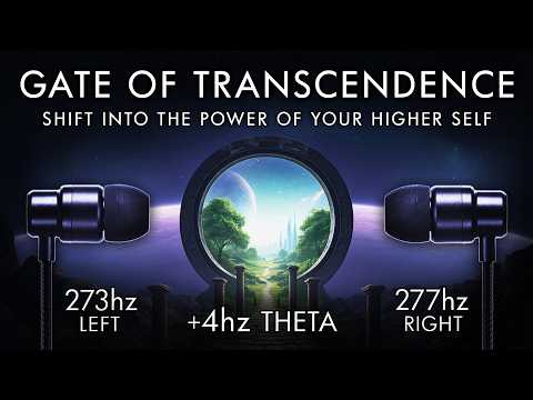 The Gate of Transcendence - 4 Hz Theta Binaural Beats - Shift Into The Power of Your Higher Self