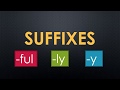 Understanding Suffixes and Their Meanings