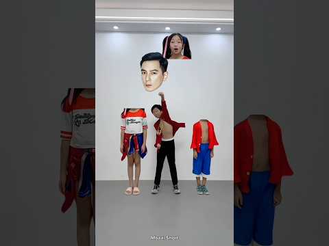 Which is the real body of Chinki and Chintu 😱~mini wood toy-woodworking art skill/wood hand #shorts