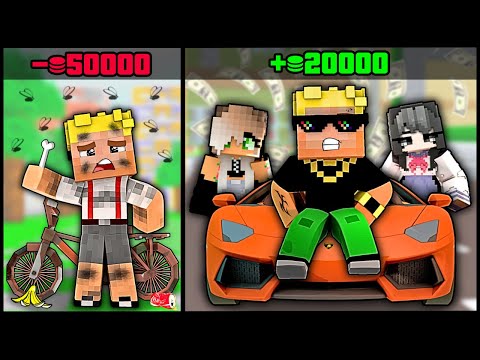 FAKİRLİKTEN ZENGİNLİĞE DOĞRU EFEKANIN HAYATI! 😱 -Minecraft